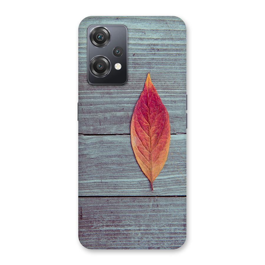 Classic Wood Leaf Back Case for OnePlus Nord CE 2 Lite 5G