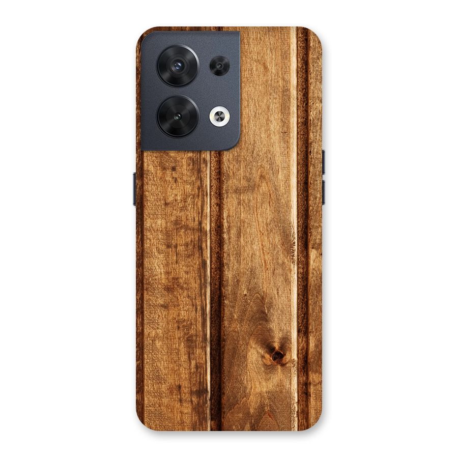 Classic Wood Print Back Case for Oppo Reno8 5G