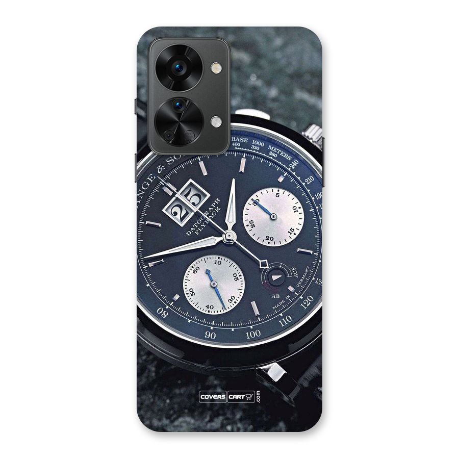 Classic Wrist Watch Back Case for OnePlus Nord 2T