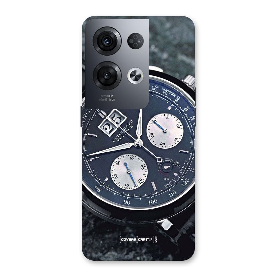 Classic Wrist Watch Back Case for Oppo Reno8 Pro 5G