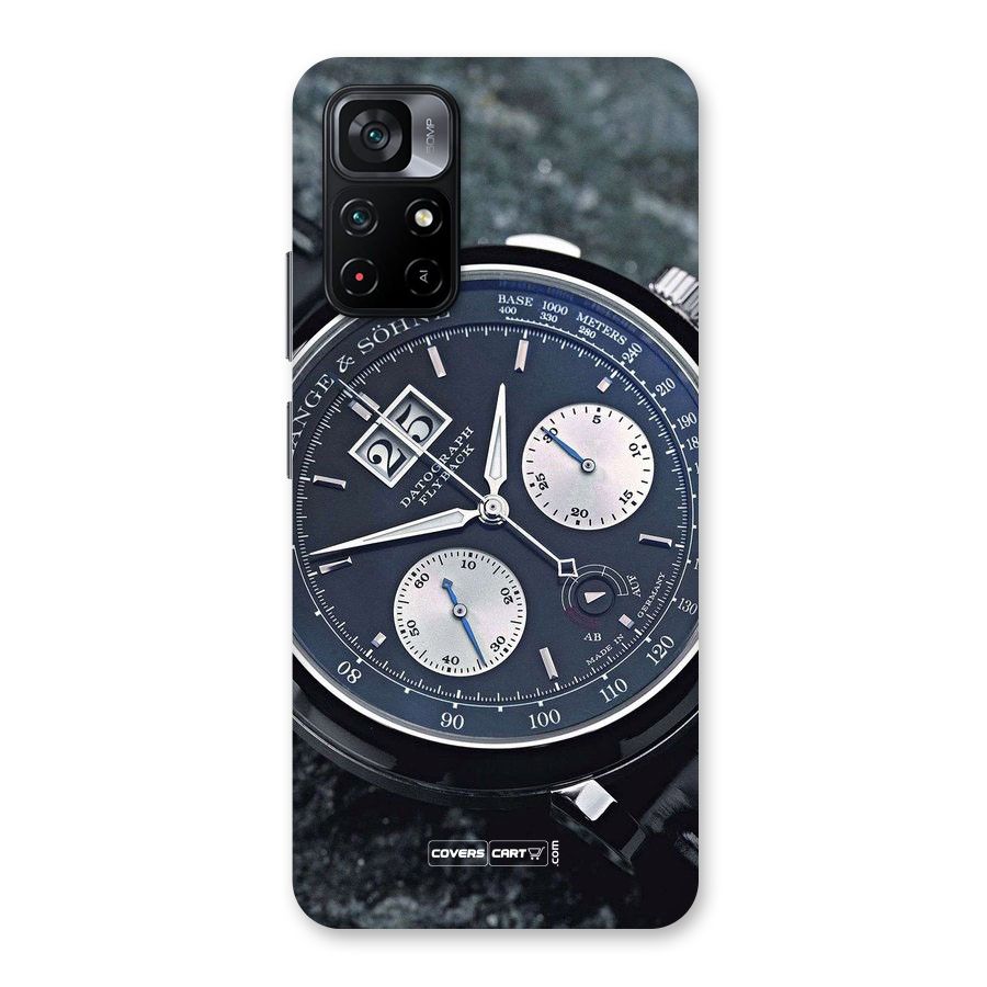 Classic Wrist Watch Back Case for Poco M4 Pro 5G