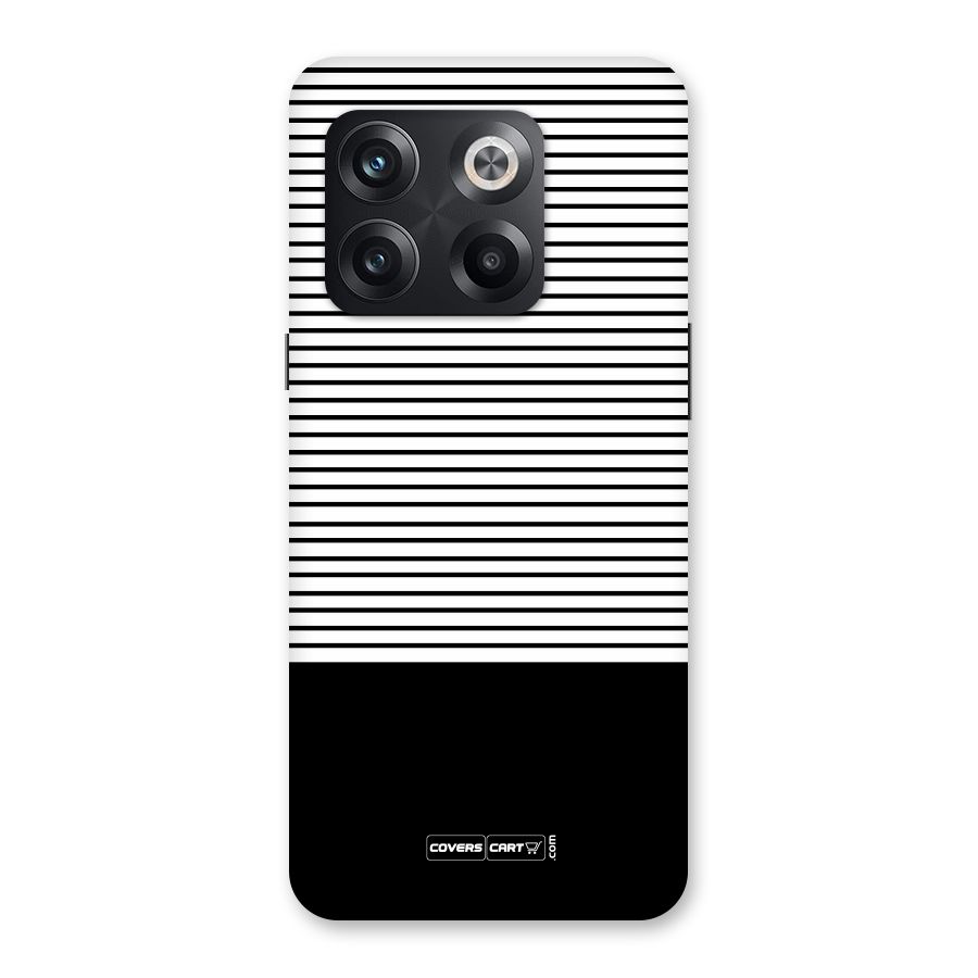 Classy Black Stripes Back Case for OnePlus 10T