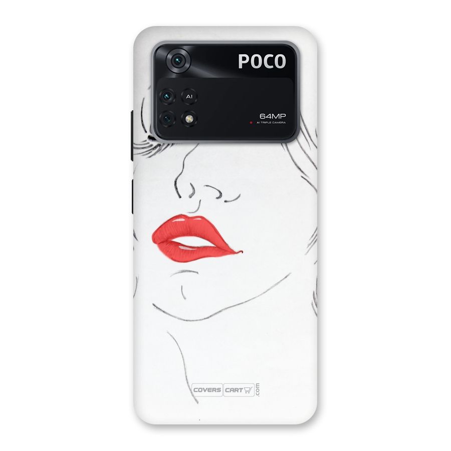 Classy Girl Back Case for Poco M4 Pro 4G
