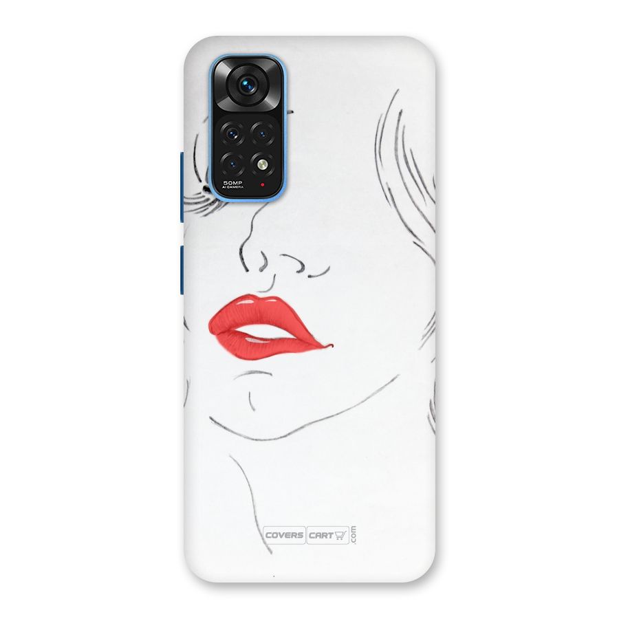 Classy Girl Back Case for Redmi Note 11S