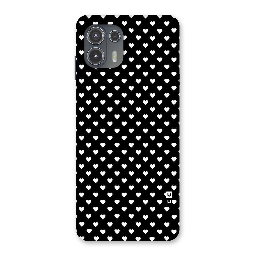 Classy Hearty Polka Back Case for Motorola Edge 20 Fusion