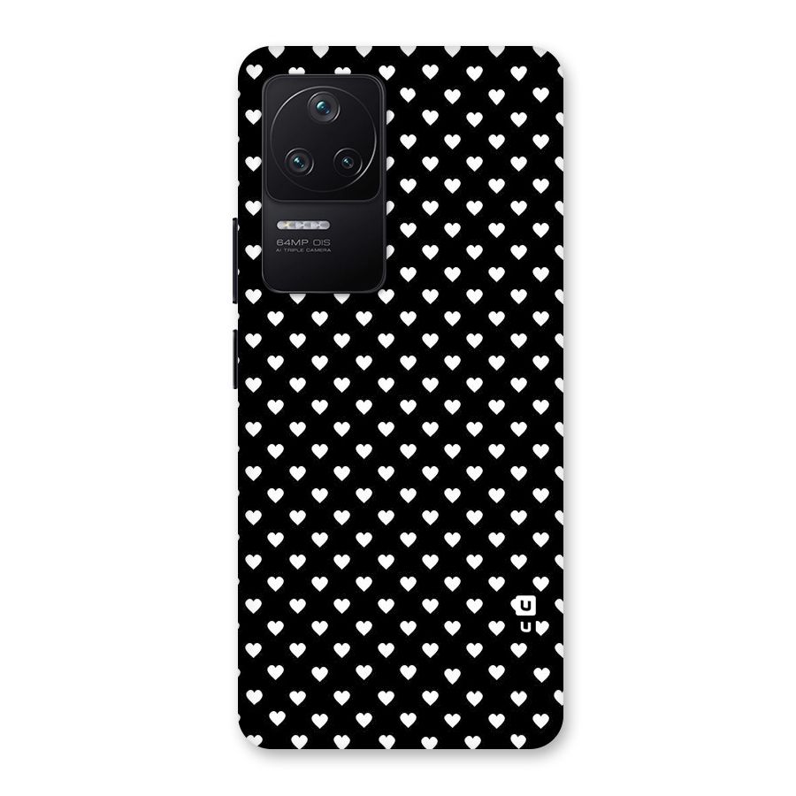 Classy Hearty Polka Back Case for Poco F4 5G
