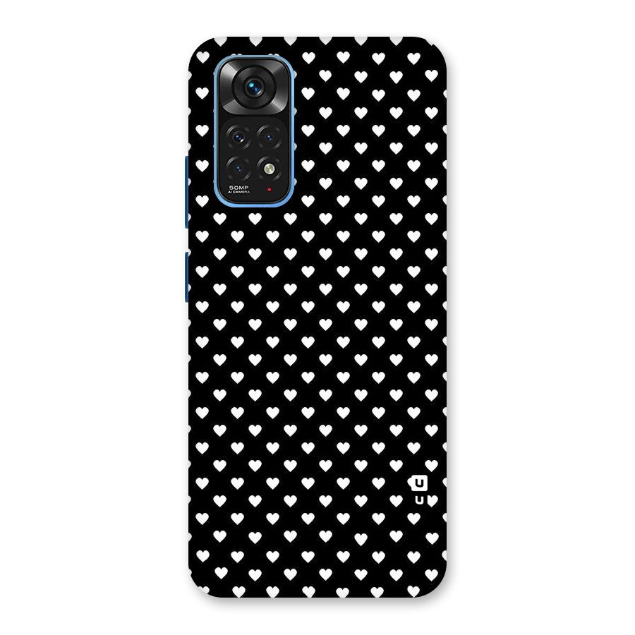 Classy Hearty Polka Back Case for Redmi Note 11S