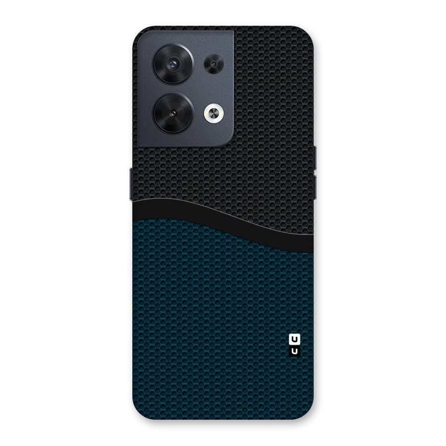 Classy Rugged Bicolor Back Case for Oppo Reno8 5G