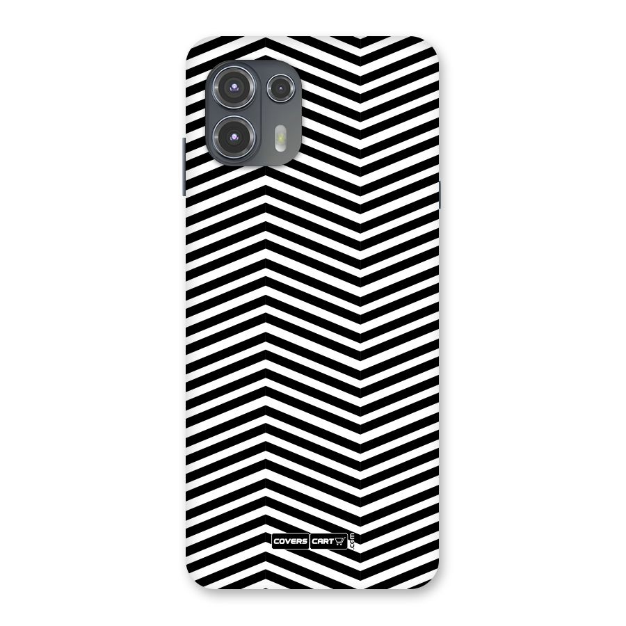 Classy Zig Zag Back Case for Motorola Edge 20 Fusion