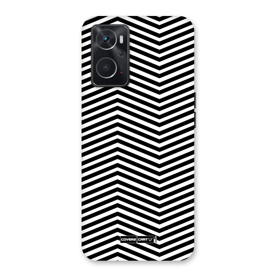 Classy Zig Zag Back Case for Oppo K10 4G
