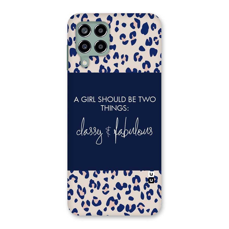 Classy and Fabulous Back Case for Galaxy M33