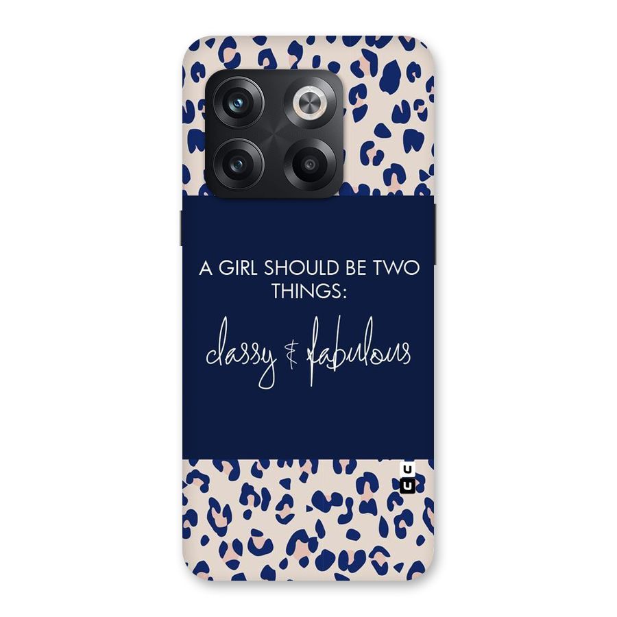 Classy and Fabulous Back Case for OnePlus 10T