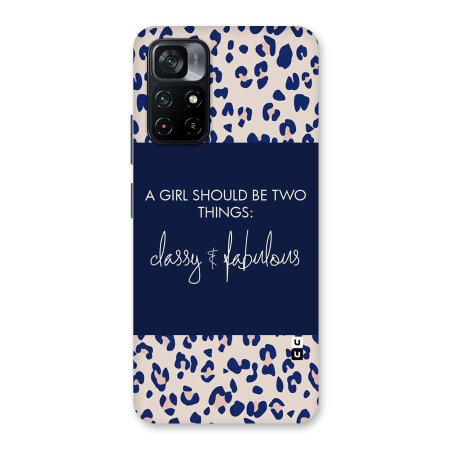 Classy and Fabulous Back Case for Poco M4 Pro 5G