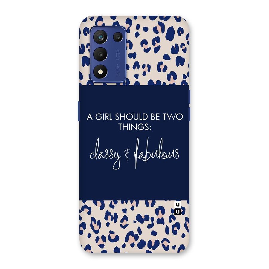 Classy and Fabulous Back Case for Realme 9 5G Speed
