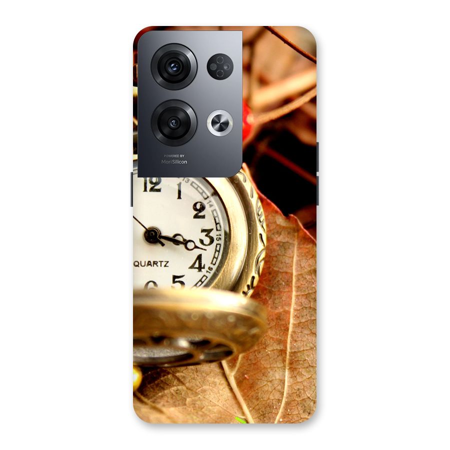 Clock And Cherry Back Case for Oppo Reno8 Pro 5G