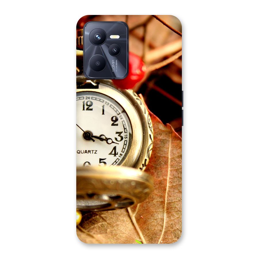 Clock And Cherry Back Case for Realme C35