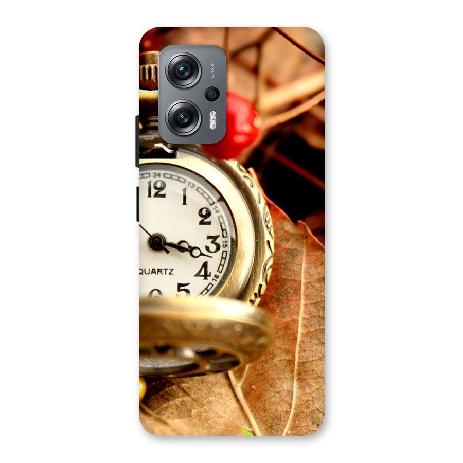 Clock And Cherry Back Case for Redmi K50i