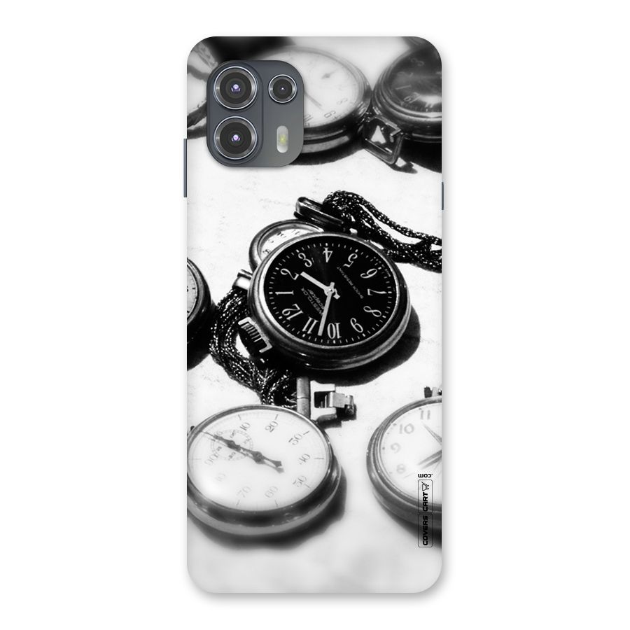 Clock Collection Back Case for Motorola Edge 20 Fusion