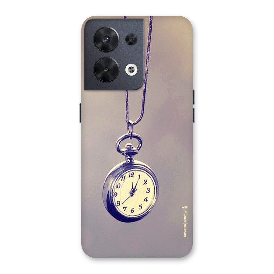 Clock Locket Back Case for Oppo Reno8 5G