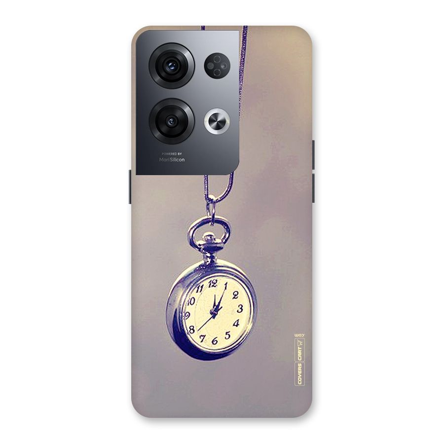 Clock Locket Back Case for Oppo Reno8 Pro 5G