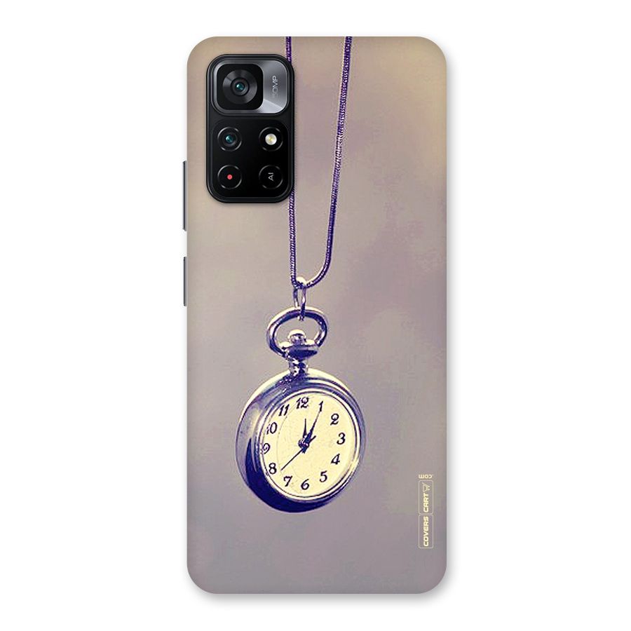 Clock Locket Back Case for Poco M4 Pro 5G