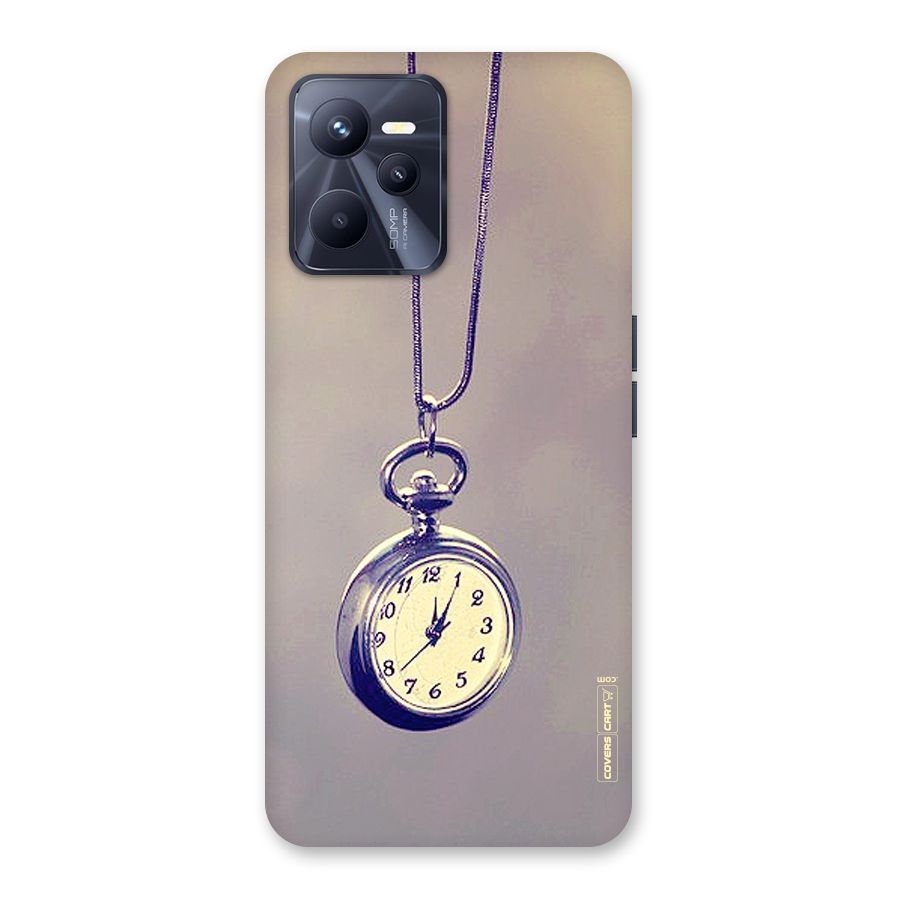 Clock Locket Back Case for Realme C35