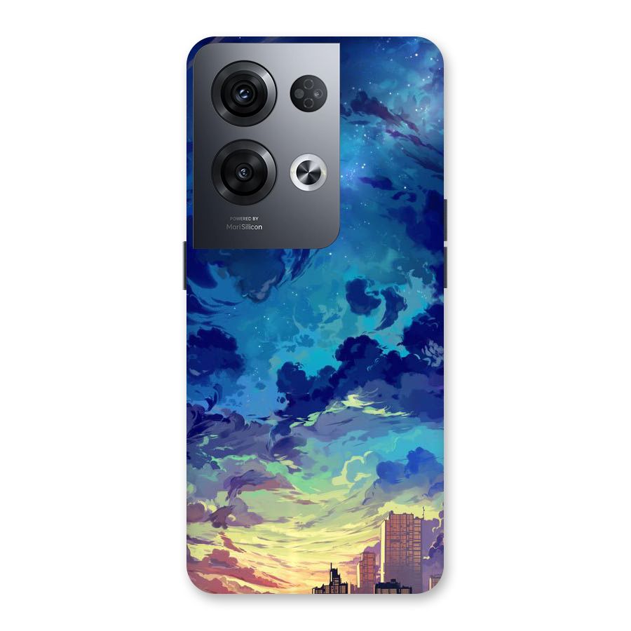 Cloud Art Back Case for Oppo Reno8 Pro 5G