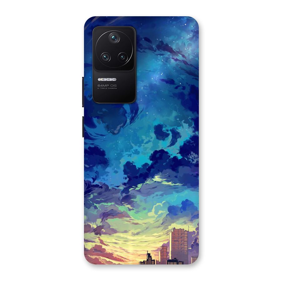 Cloud Art Back Case for Poco F4 5G