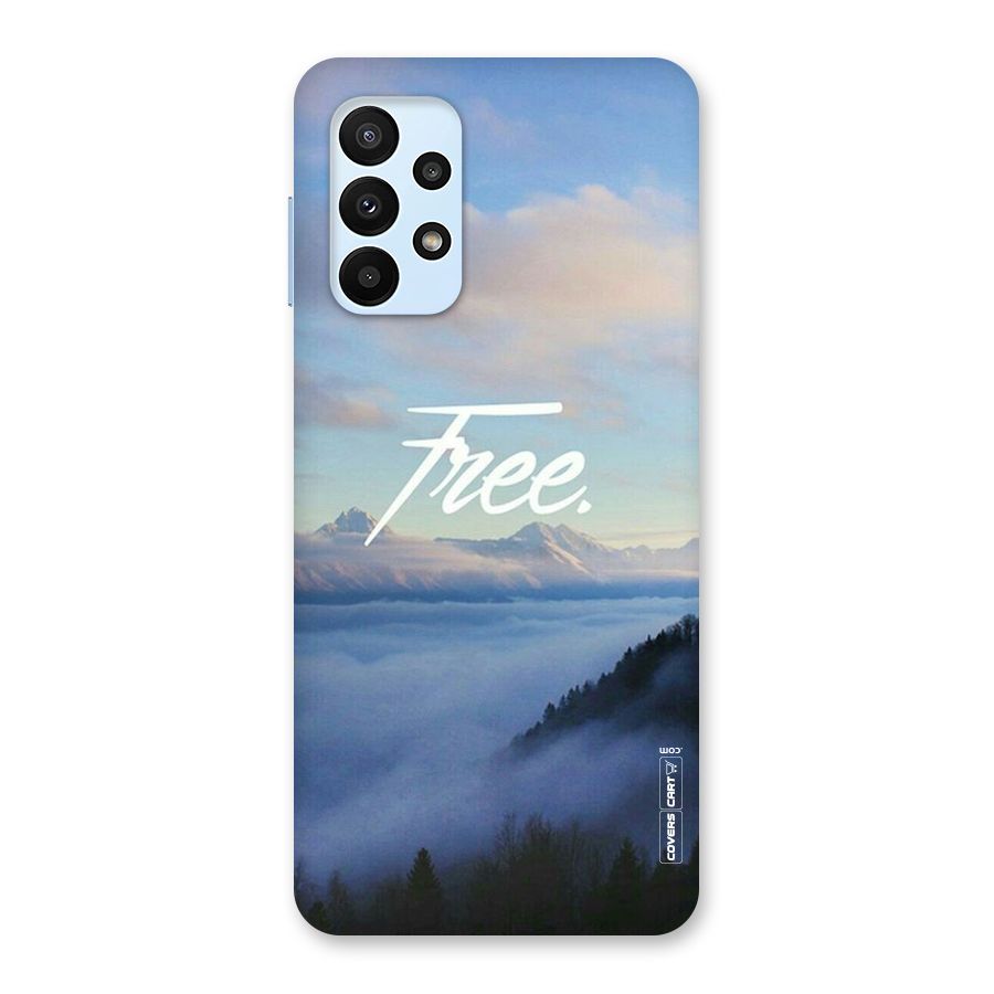 Cloudy Free Back Case for Galaxy A23