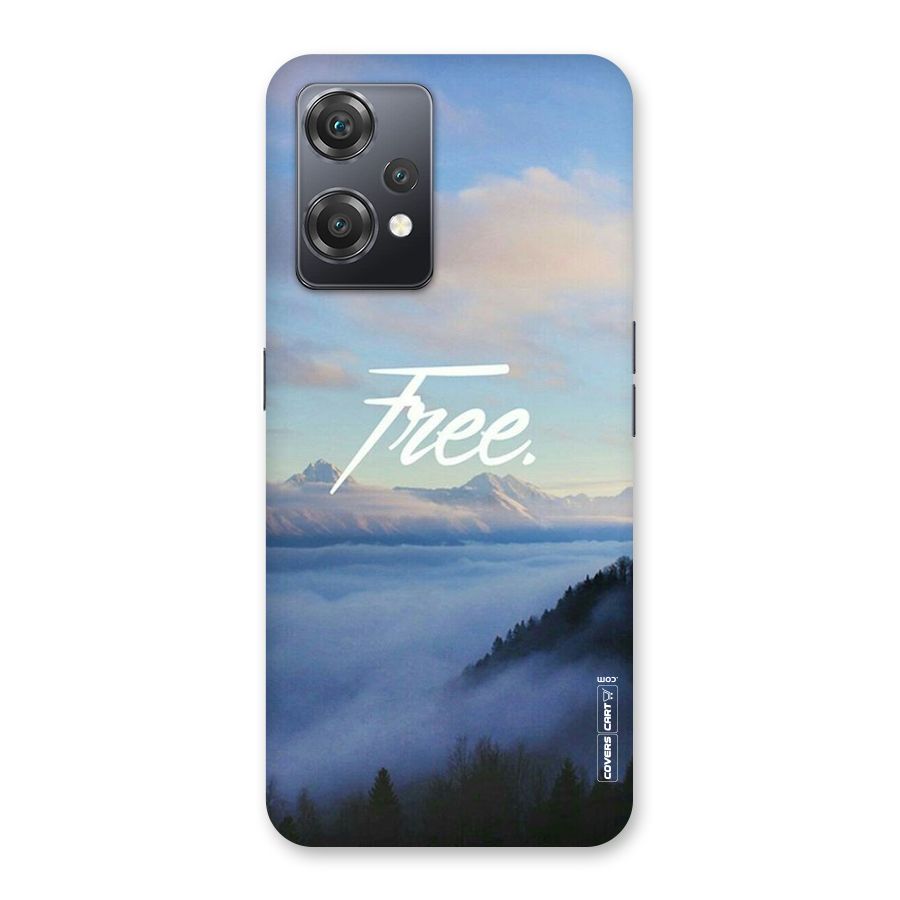 Cloudy Free Back Case for OnePlus Nord CE 2 Lite 5G