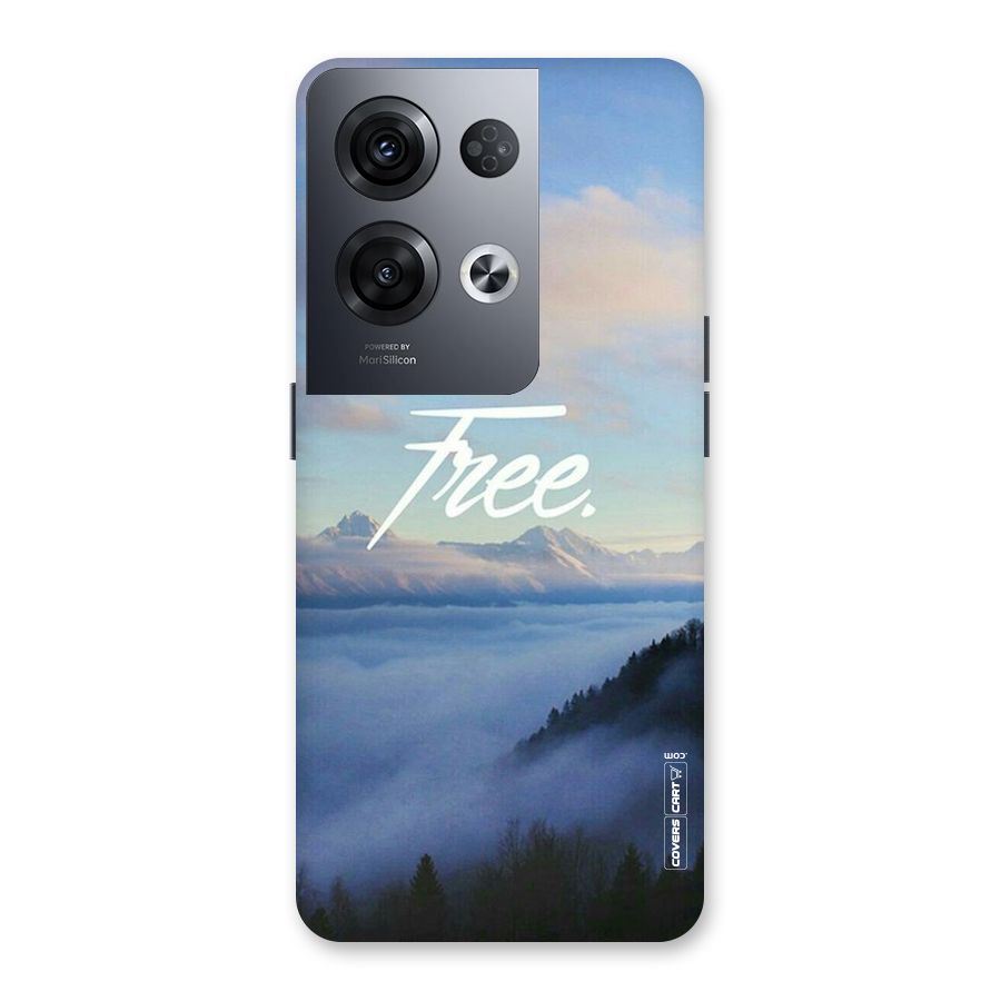 Cloudy Free Back Case for Oppo Reno8 Pro 5G