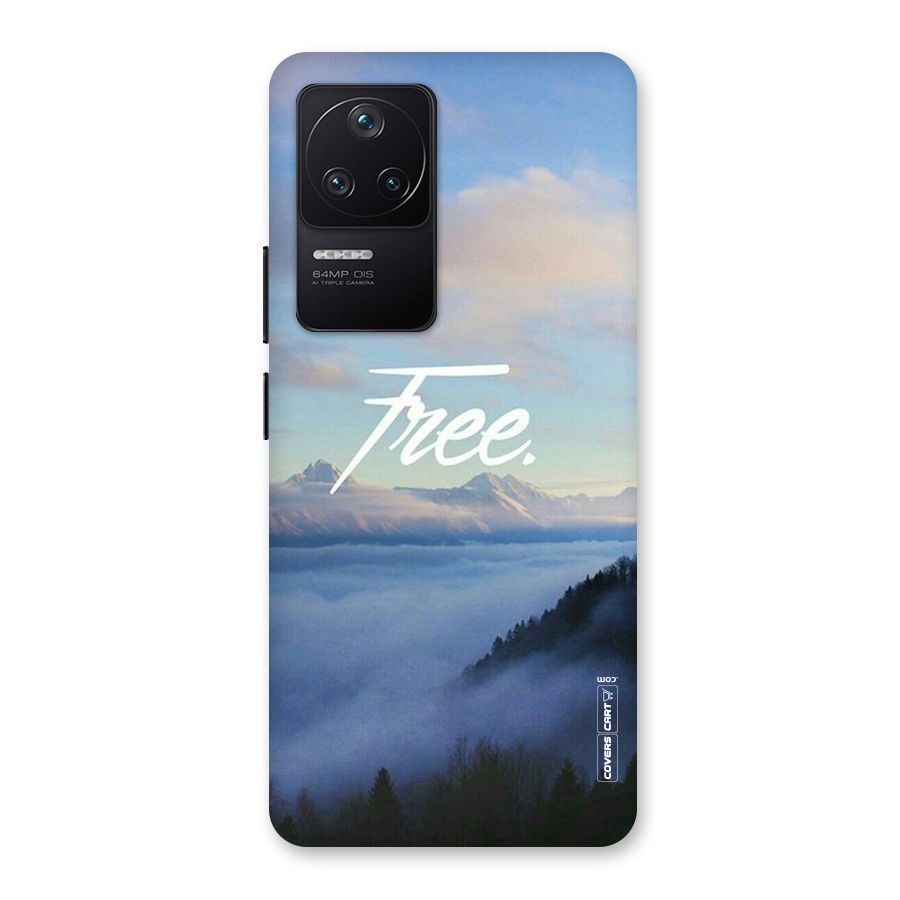 Cloudy Free Back Case for Poco F4 5G