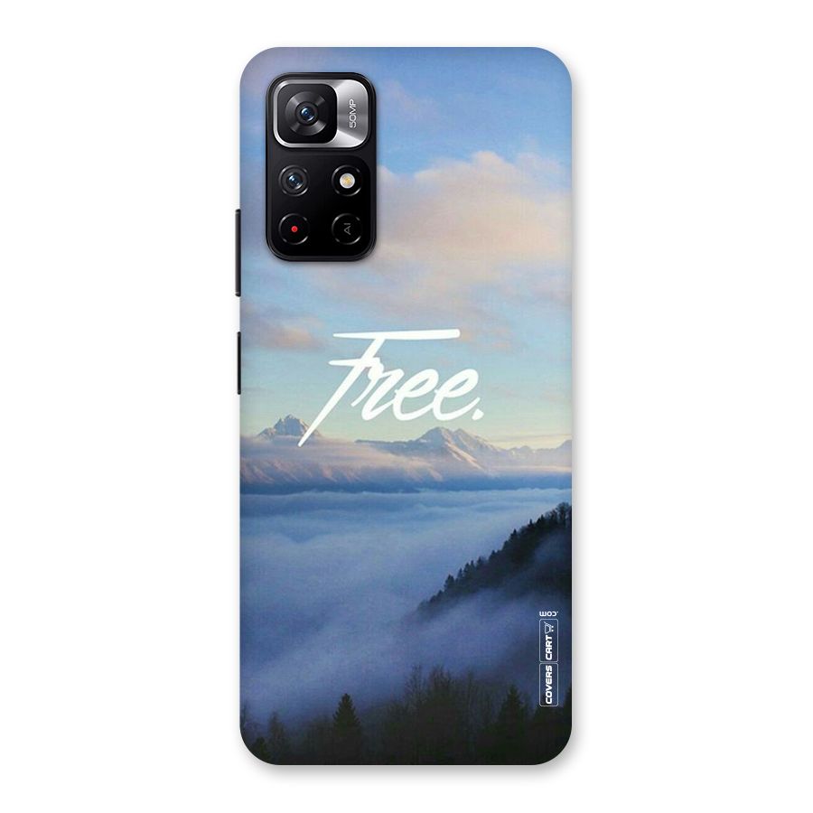 Cloudy Free Back Case for Redmi Note 11T 5G