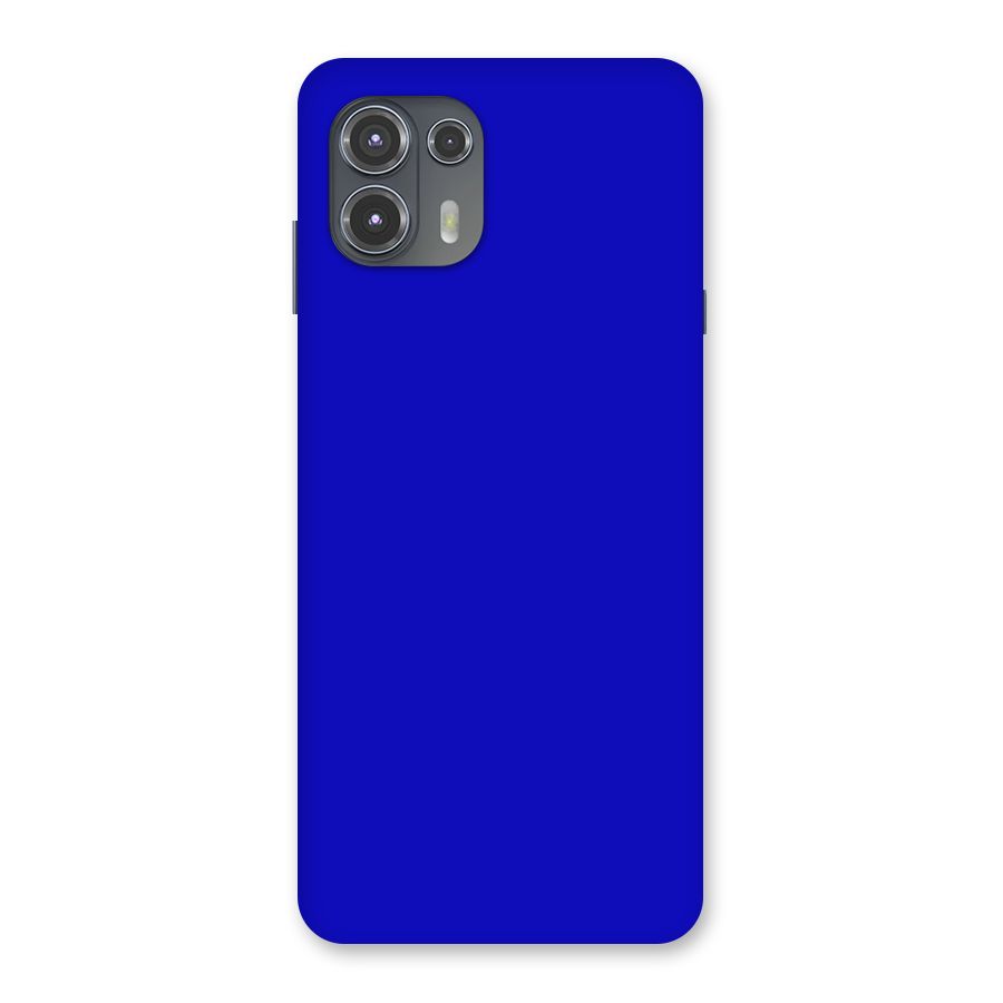 Cobalt Blue Back Case for Motorola Edge 20 Fusion