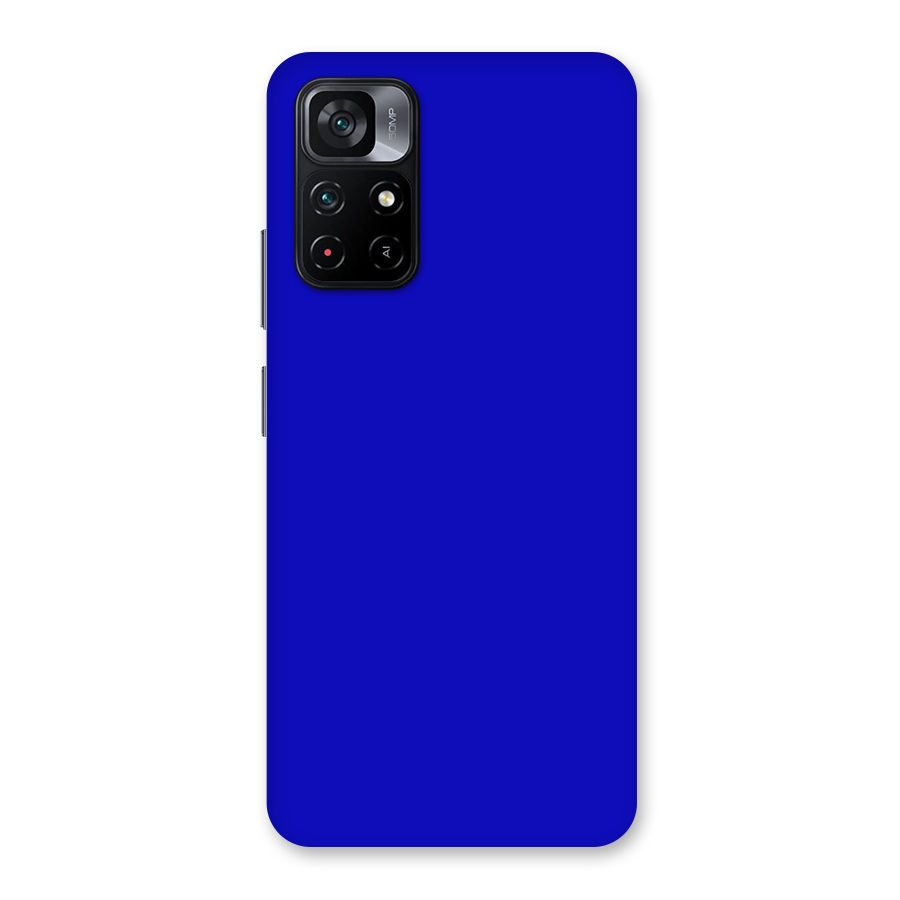 Cobalt Blue Back Case for Poco M4 Pro 5G