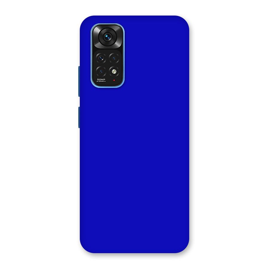 Cobalt Blue Back Case for Redmi Note 11S