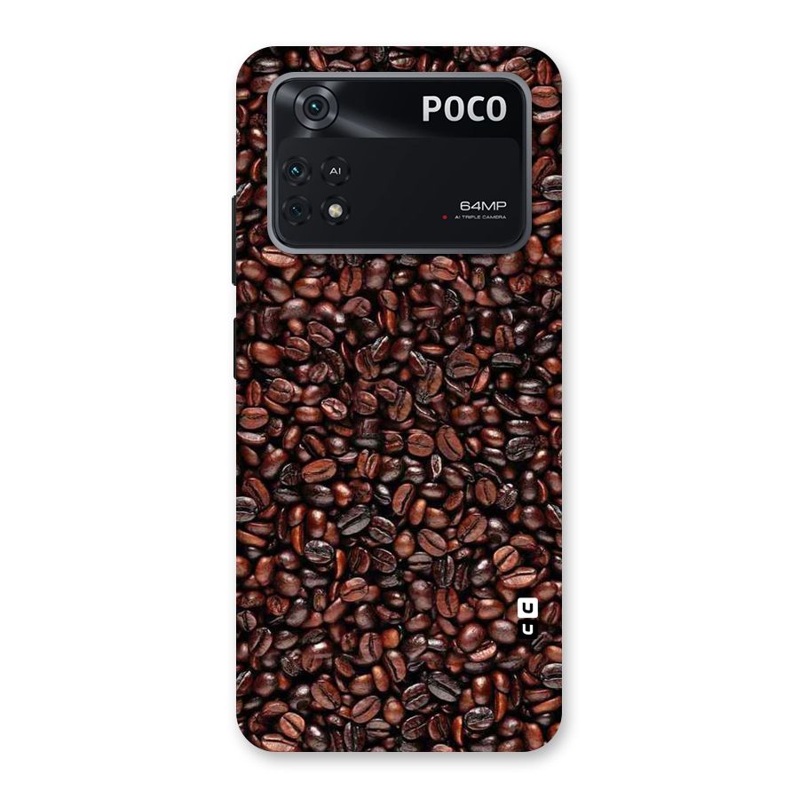 Cocoa Beans Back Case for Poco M4 Pro 4G