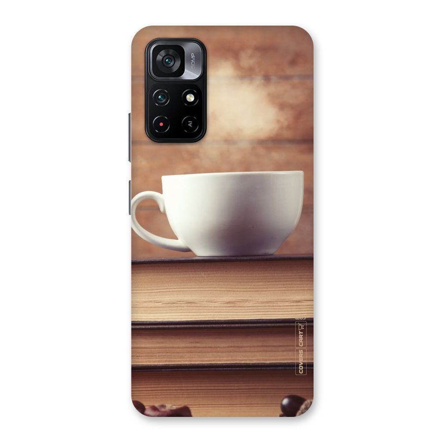 Coffee And Bookworm Back Case for Poco M4 Pro 5G