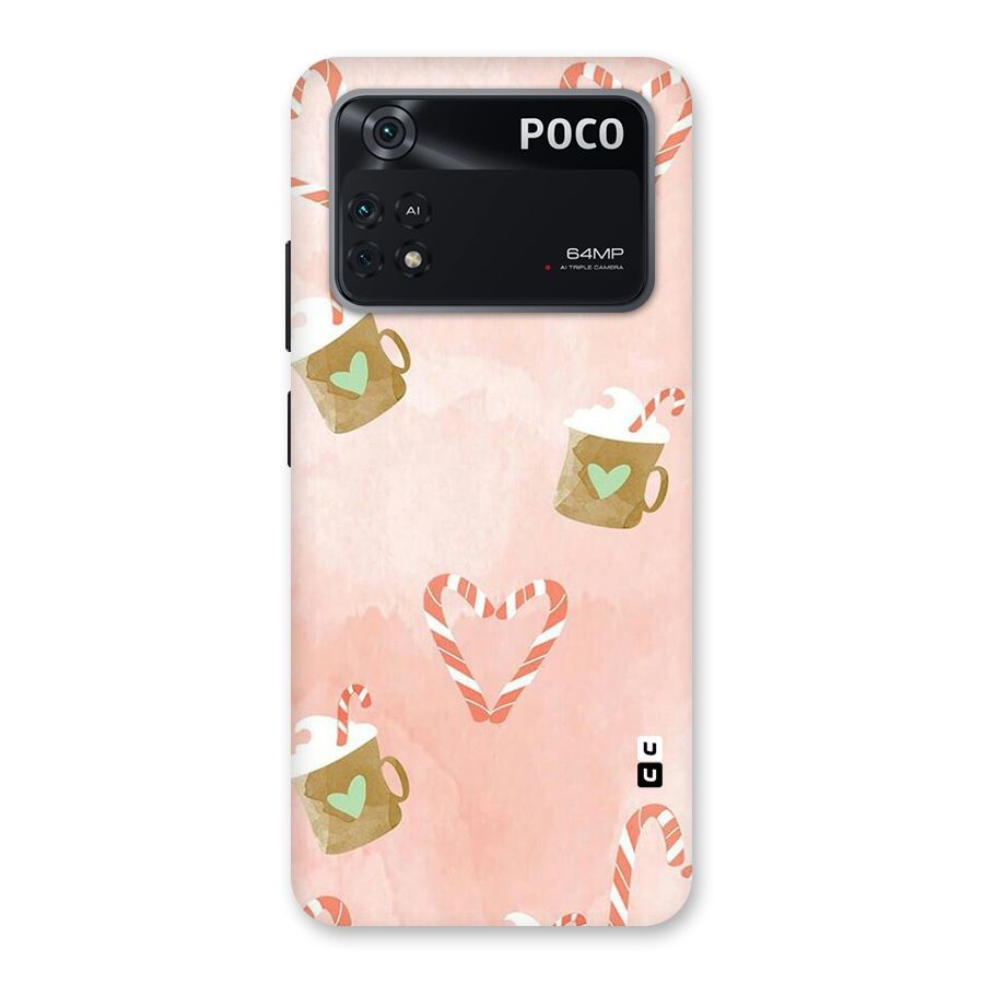 Coffee And Candies Back Case for Poco M4 Pro 4G