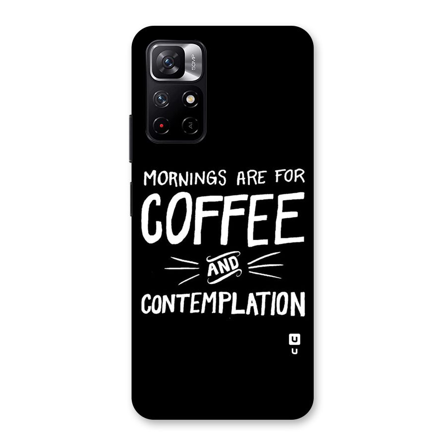 Coffee And Contemplation Back Case for Redmi Note 11T 5G