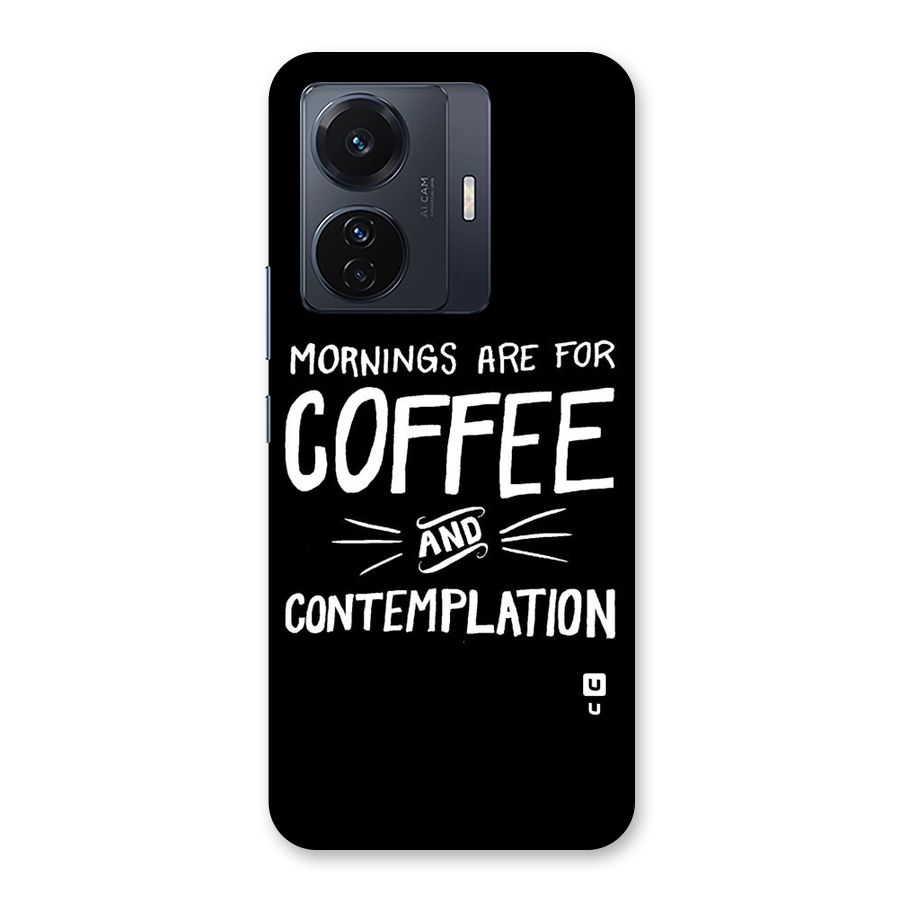 Coffee And Contemplation Back Case for Vivo T1 Pro