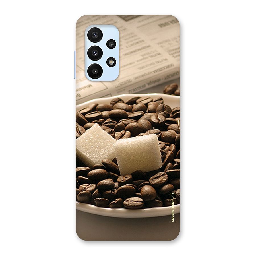 Coffee And Sugar Cubes Back Case for Galaxy A23