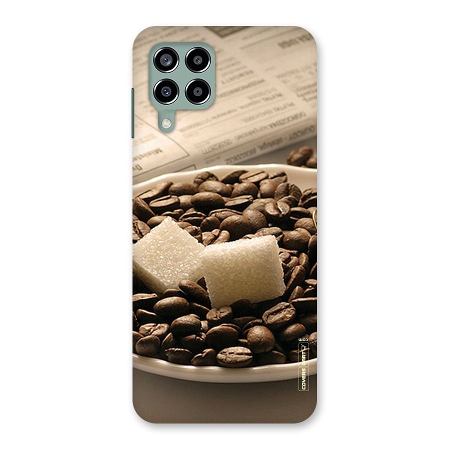 Coffee And Sugar Cubes Back Case for Galaxy M33