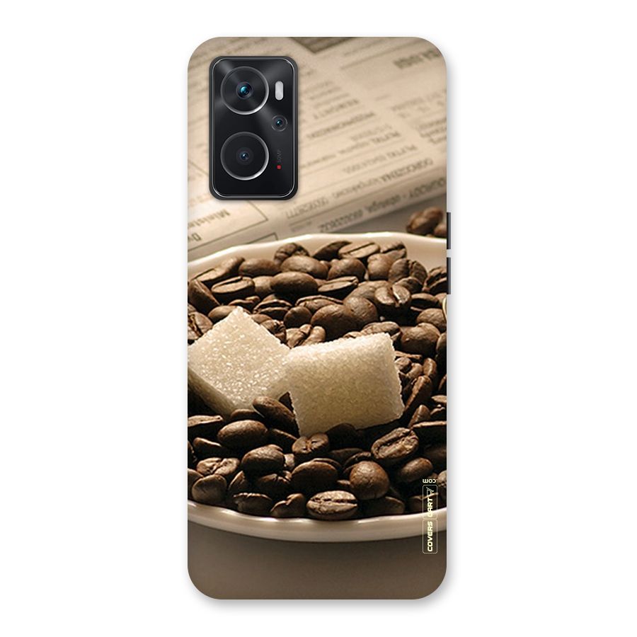 Coffee And Sugar Cubes Back Case for Oppo K10 4G