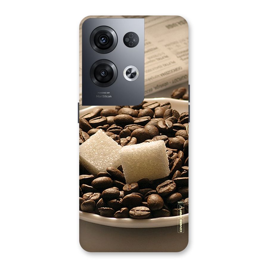 Coffee And Sugar Cubes Back Case for Oppo Reno8 Pro 5G