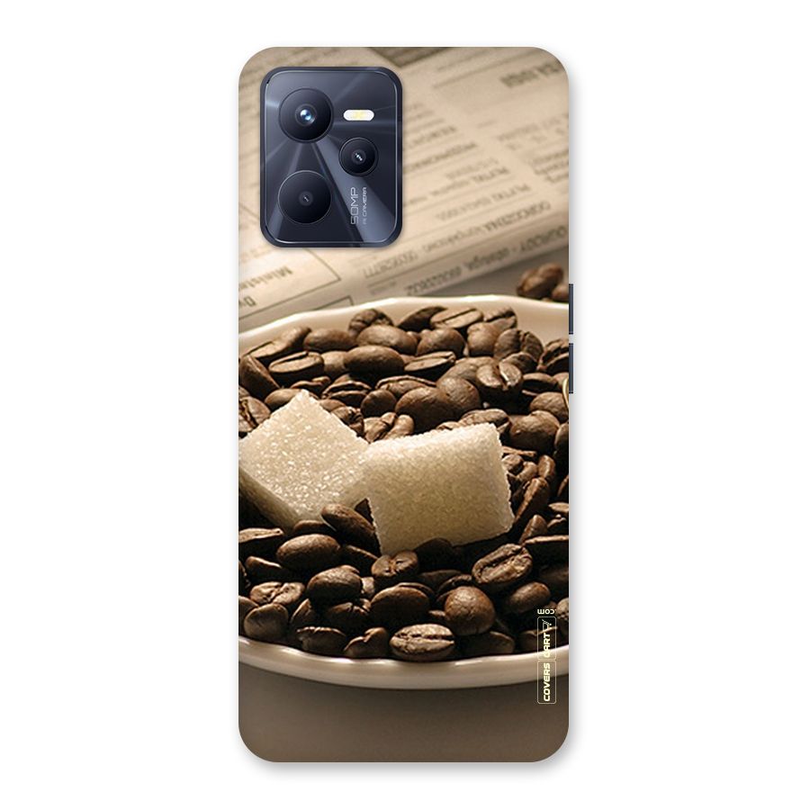 Coffee And Sugar Cubes Back Case for Realme C35