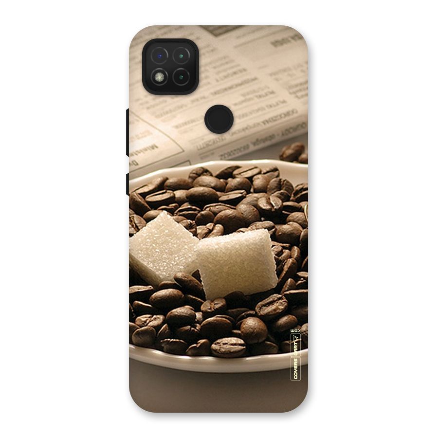 Coffee And Sugar Cubes Back Case for Redmi 9 Activ