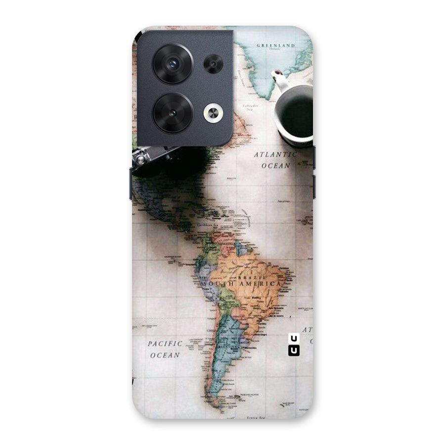 Coffee And Travel Back Case for Oppo Reno8 5G