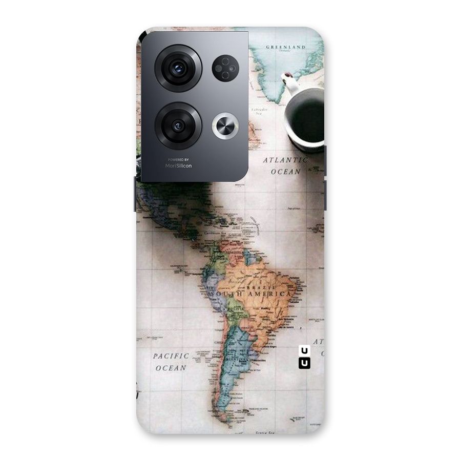 Coffee And Travel Back Case for Oppo Reno8 Pro 5G