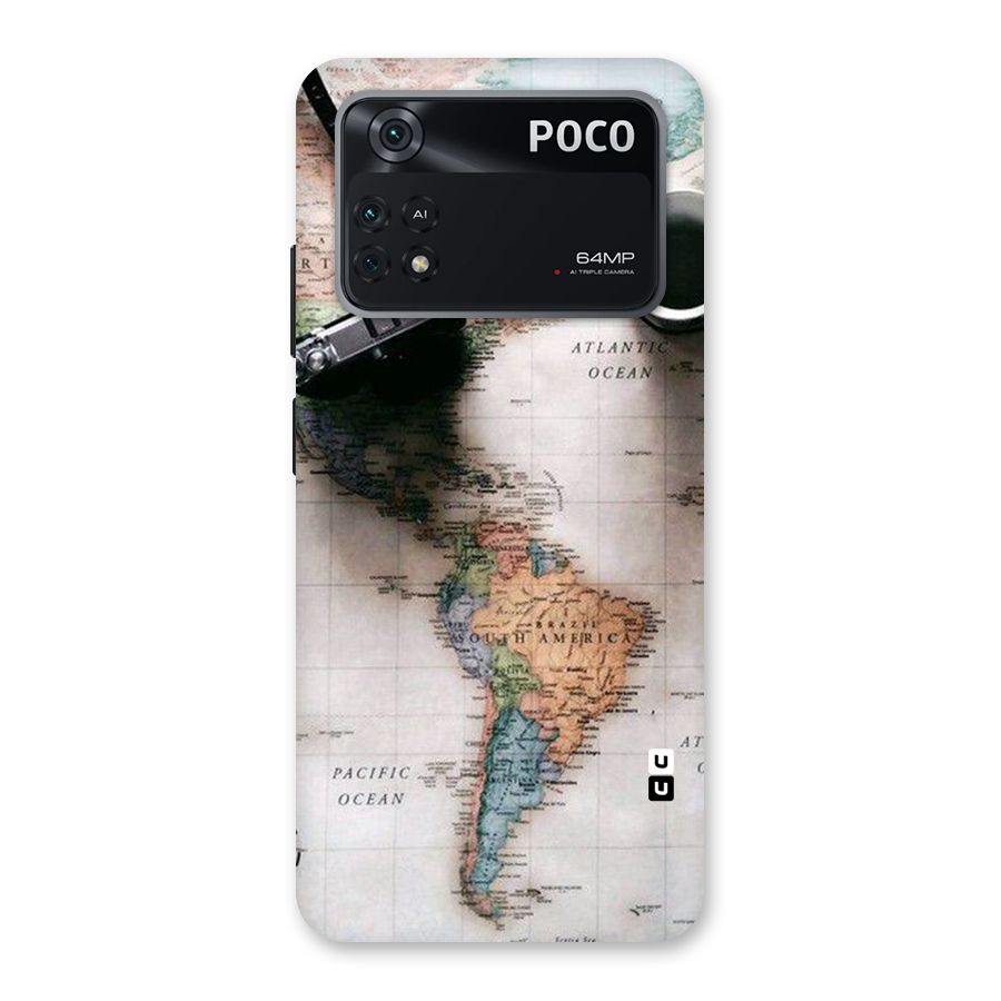 Coffee And Travel Back Case for Poco M4 Pro 4G